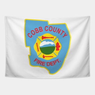 Cobb County Fire Department logo2 Tapestry