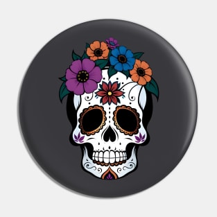 Day of the Dead Skull 11 Pin