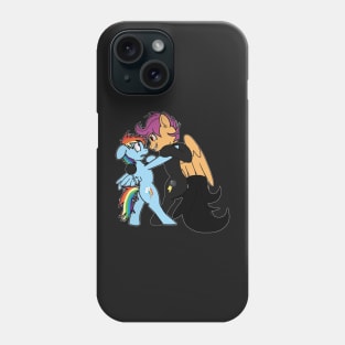 Rainbow Factory Role Reversal Sticker Phone Case