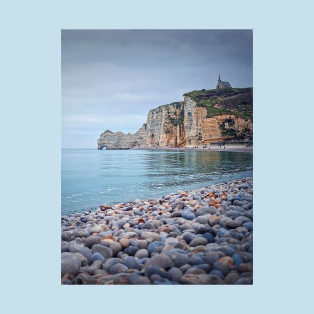 Etretat coastline by psychoshadow