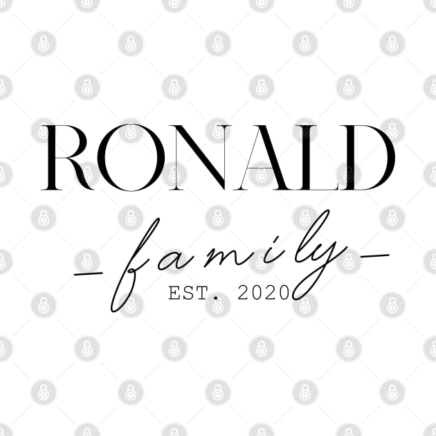 Ronald Family EST. 2020, Surname, Ronald by ProvidenciaryArtist