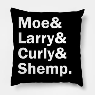 Funny Names x The Three Stooges 2 Pillow