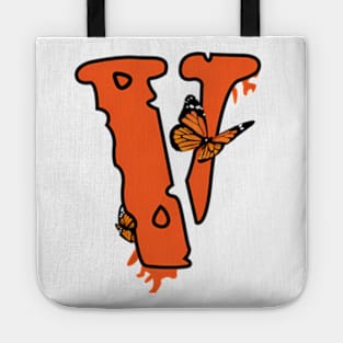 juice wrld x vlone butterfly Tote