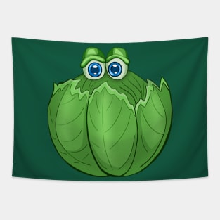 Funny Lettuce Tapestry