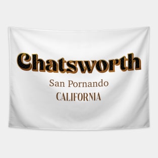 Chatsworth San Pornando California Tapestry