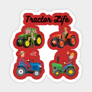 Tractor Life Magnet