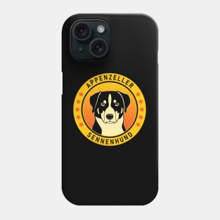 Appenzeller Sennenhund Dog Portrait Phone Case