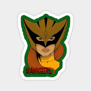 Hawkgirl Magnet