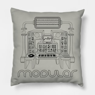 Modular Synthesizer Musician Pillow