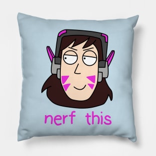 dva neft this overwatch Pillow