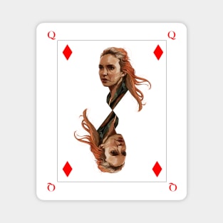 QUEEN OF DIAMONDS Magnet