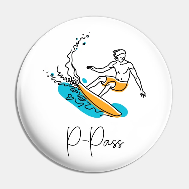 P-Pass Pin by MBNEWS