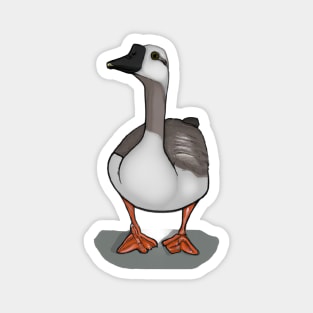 Cute Goose Drawing Magnet