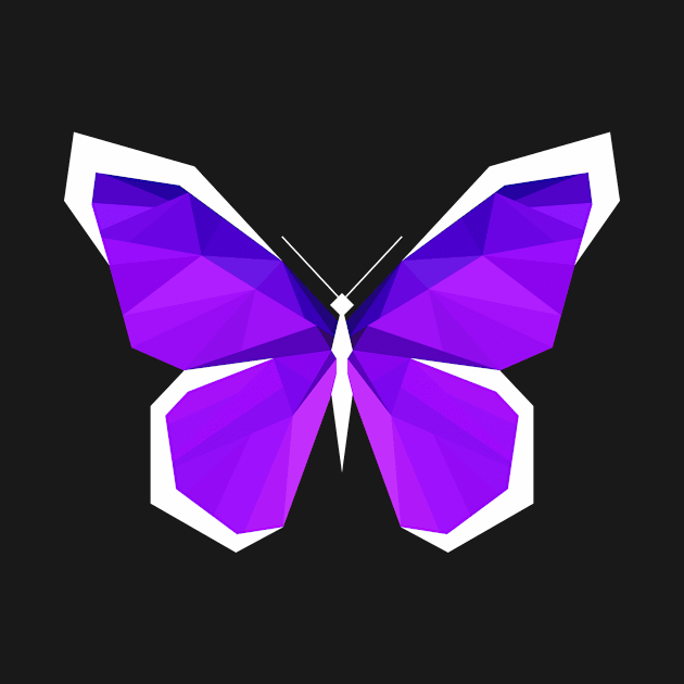 Low-poly Butterfly by ultraluxe