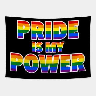 Pride is My Power Tapestry