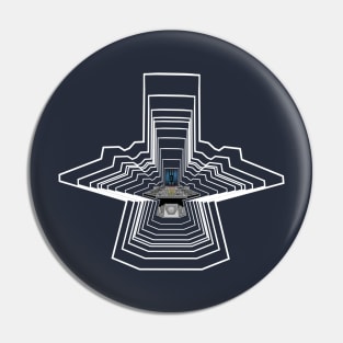 Tardis Console Time Warp Pin