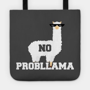 No Probllama Funny Animal Always Be a Llama Tote