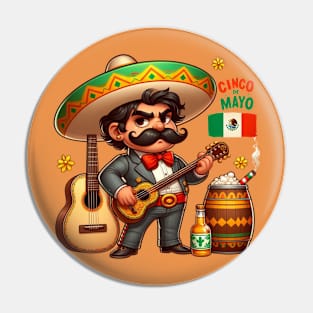 “Fiesta Anime – mexican Cinco de Mayo Celebration” Pin