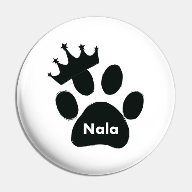 Nala cat name made of hand drawn paw prints Pin by GULSENGUNEL