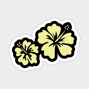 Hibiscus yellow Magnet