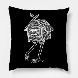 Baba Yaga Hut Pillow