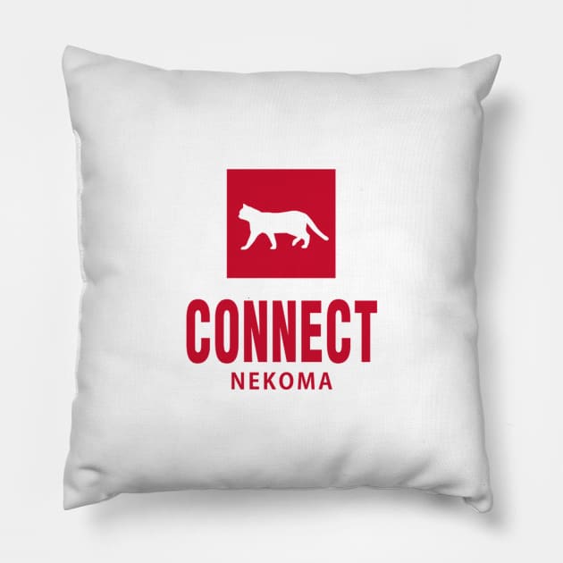 Connect - Nekoma Pillow by Otaku Inc.