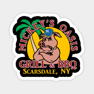 Micky's Oasis Grill & BBQ Magnet