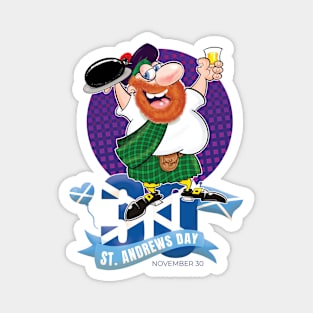 Celebrate Saint Andrew's Day! Magnet