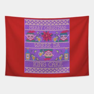 NEW ORLEANS CHRISTMAS SHIRT Tapestry