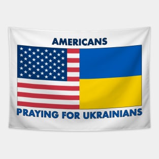 Americans Praying for Ukrainians Tapestry