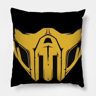 Scorpion mask Mortal Kombat Pillow