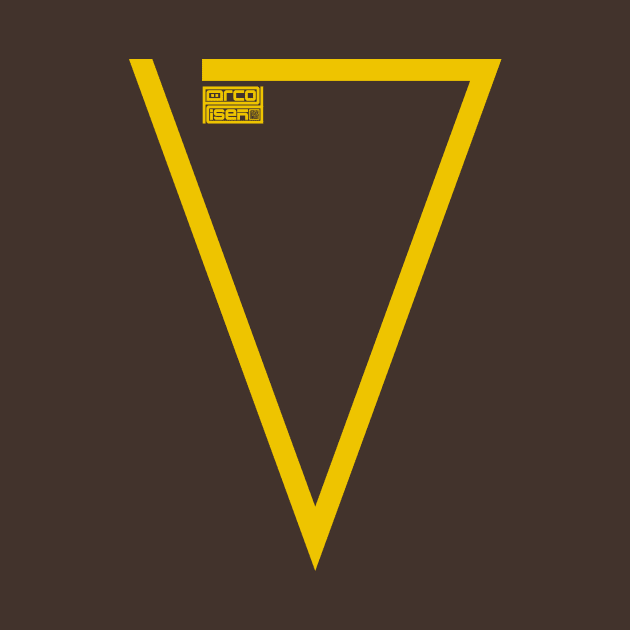 Letter V Simple Thin Clean Minimalist Line Initial by porcodiseno