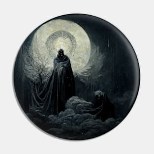 God of the Night | Below a Hollow Moon Pin