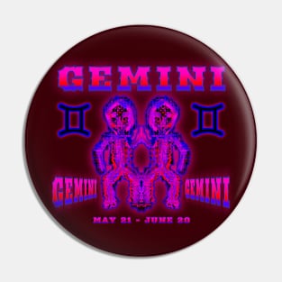 Gemini 6a Mahogany Pin