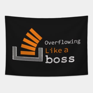 Overflowing like a boss Tapestry