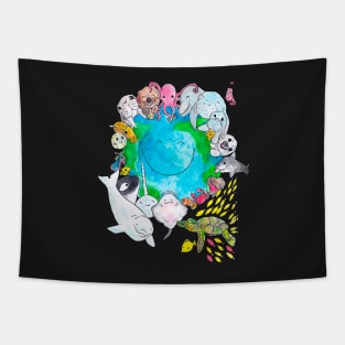 Happy Ocean Planet - Tapestry