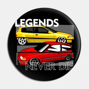 honda legend never die Pin