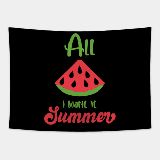 Summer Melon Quote Tapestry