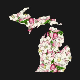 Michigan in Flowers T-Shirt