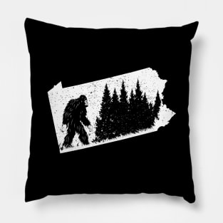 Pennsylvania Bigfoot Pillow