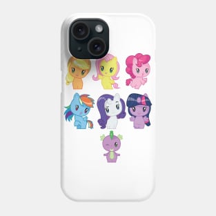 CM Crew Mane 6 with Spike Phone Case