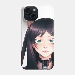 Girl Neko cats kawaii cute Phone Case