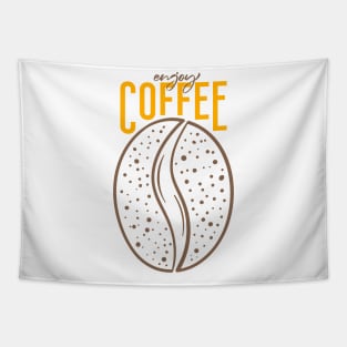 Enjoy coffee Tapestry