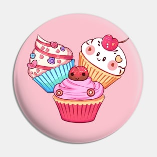 Cupcakes Pin