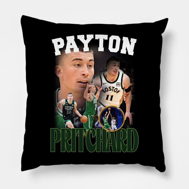 Payton Pritchard Boston Pillow by dsuss