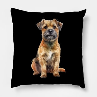 Border Terrier Pillow