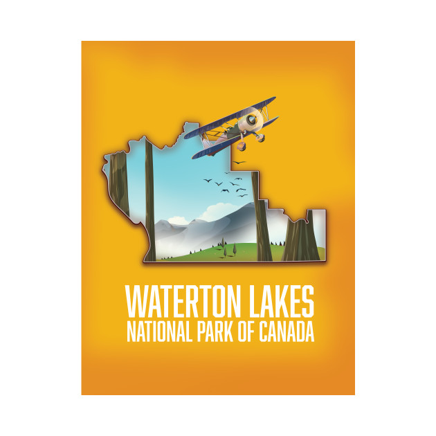 Waterton Lakes National Park of Canada by nickemporium1