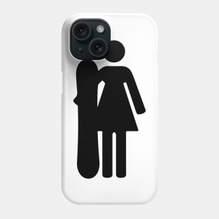 girl sky. skate Phone Case