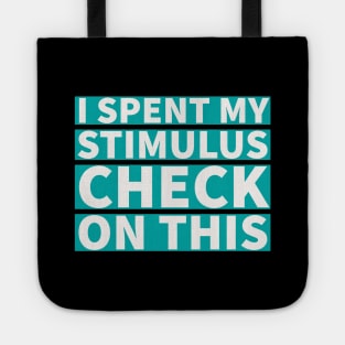 I spent my stimulus check on this Tote