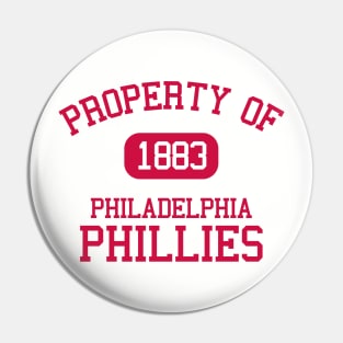 Property of Philadelphia Phillies Pin